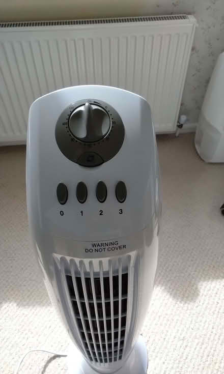 Photo of free Electric Cooling Fan White (Anchorsholme FY5) #2