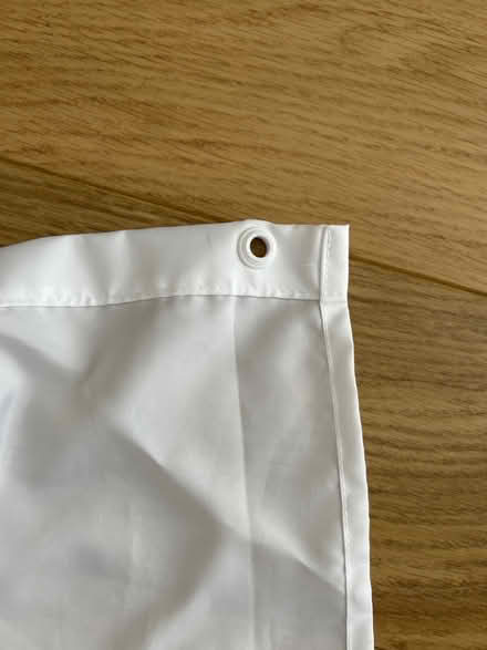 Photo of free White shower curtain, see description (Northcourt OX14) #1