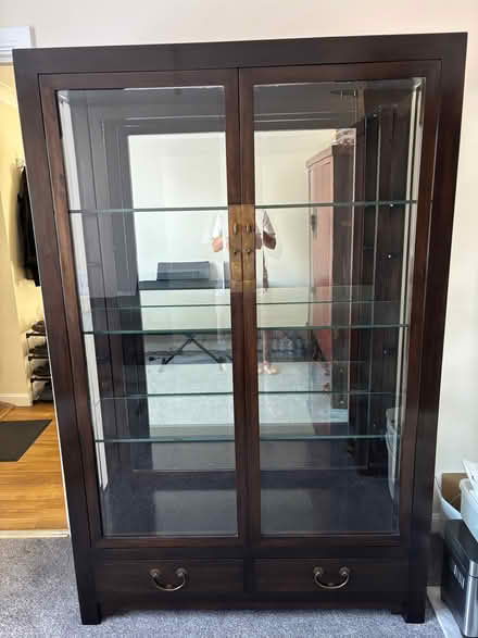 Photo of free Teak display cabinet (IP32) #1