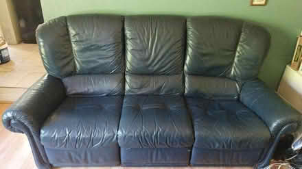 Photo of free natuzzi italian leather sofa (Wicklow town) #2