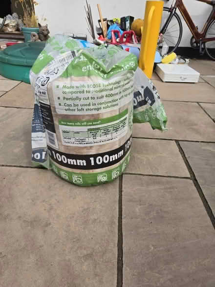 Photo of free 1Roll 100mm insulation (North Sheen TW9) #1