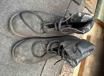 Photo of free Black walking boots size 8 (Knaresborough HG5) #1