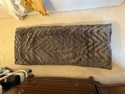 Photo of free Long grey cushion (Hammersmith W6) #1