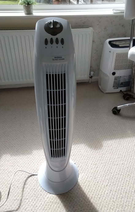 Photo of free Electric Cooling Fan White (Anchorsholme FY5) #1
