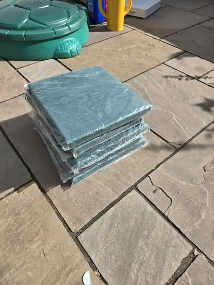 Photo of free 5 Outdoor cushions (North Sheen TW9) #1