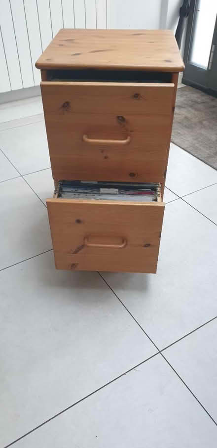 Photo of free Filing cabinet with inserts (Ferring BN12 area.) #2