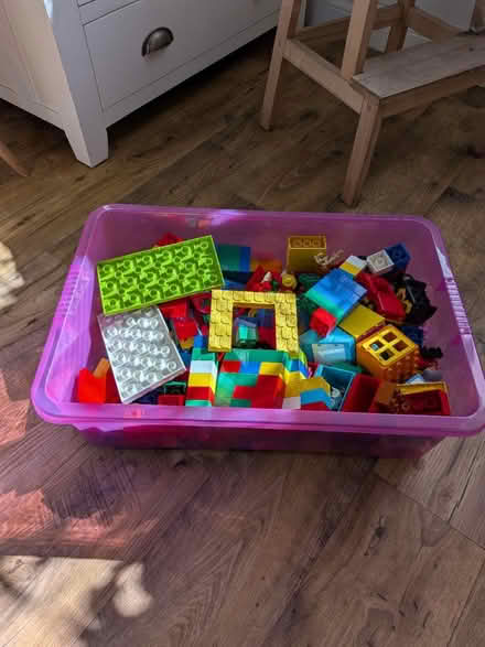 Photo of free Large box of duplo (South Gosforth NE3) #2