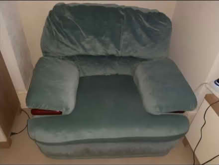 Photo of free Green armchair (Chatham ME4) #2