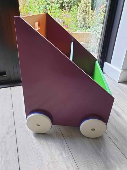 Photo of free Child's book box on wheels (Clanfield PO8) #1