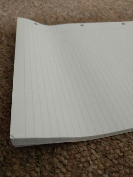 Photo of free A4 lined paper (Chesterton CB4) #2