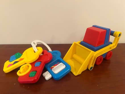 Photo of free Fisher Price toy with moving parts. Chunky digger. (Swindon SN3) #2