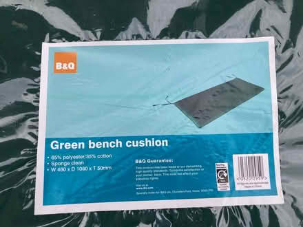 Photo of free Garden bench cushion (Belmont HA7) #2