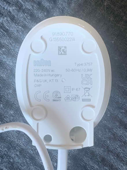 Photo of Oral B toothbrush charger (Newbury, Berkshire RG14) #2