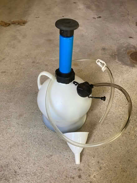 Photo of free Oil and fuel extractor pump (Bedford MA near town center) #1