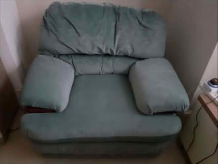 Photo of free Green armchair (Chatham ME4) #3