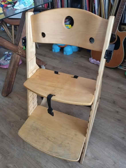 Photo of free wooden high chair (Brighton BN2) #1