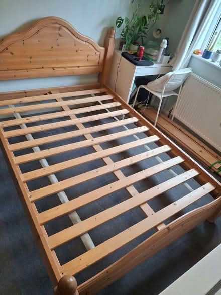 Photo of free Pine Double Bed (Rusthall TN3) #1