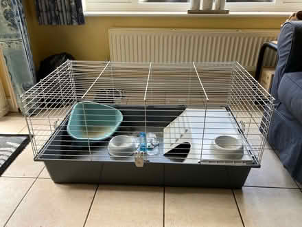 Photo of free Rabbit/guinea pig cage (St. Michaels Mead, B/Stortford) #1