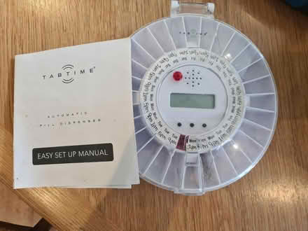 Photo of free TabTime pill dispenser (Merton Park SW19) #1