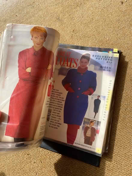 Photo of free Folder of dress making patterns (Home SW19) #1