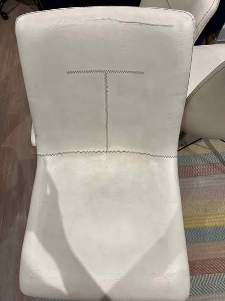 Photo of free 8 faux leather chairs (Ensleigh) #3