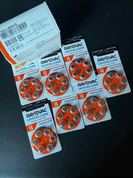 Photo of free Hearing aid batteries (The Triangle Estate RH15) #1