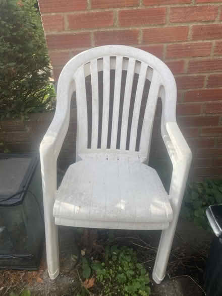 Photo of free Plastic garden chairs (Hollingbury) #1
