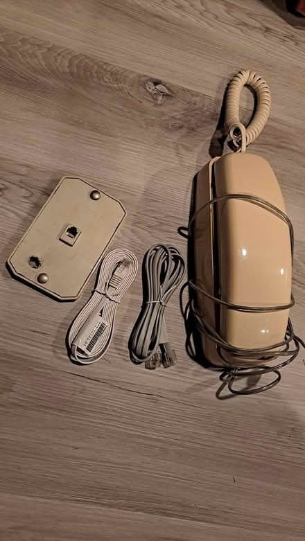 Photo of free Vintage push button telephone (Off of Rt 206 and Triangle Rd) #1