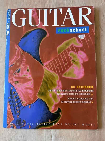 Photo of free Rockschool Guitar Grade 8 pack (Ashford, Surrey TW15) #1