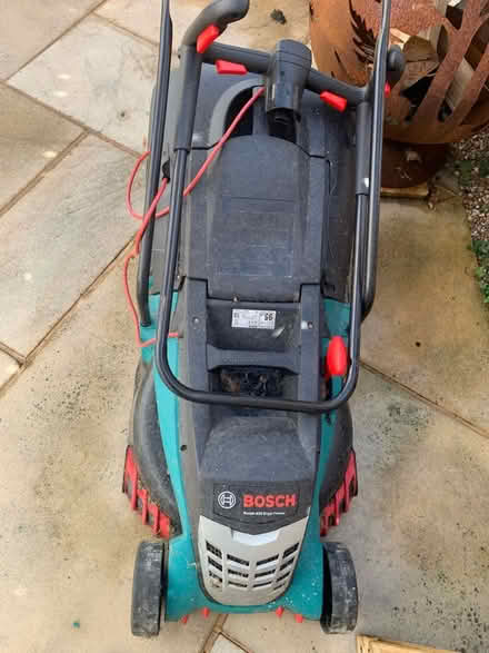 Photo of free Bosch Lawnmower - Broken (Burgess Hill RH15) #1
