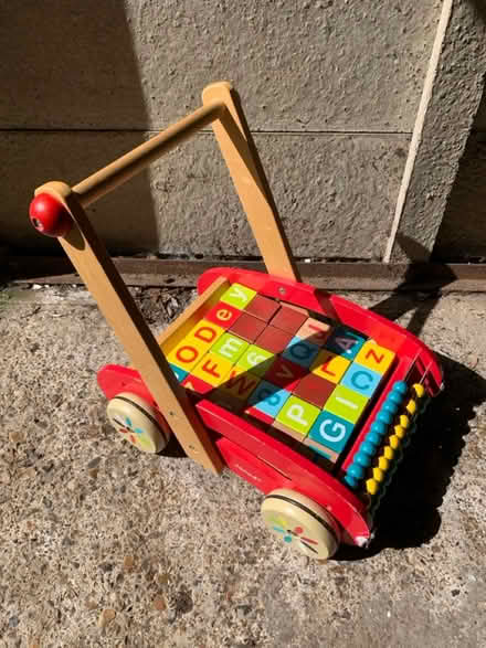 Photo of free Toddler trolley / Push along walker (Carshalton Beeches) #1