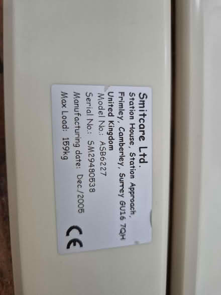 Photo of free Bath bench / seat - adjustable (B17) #3