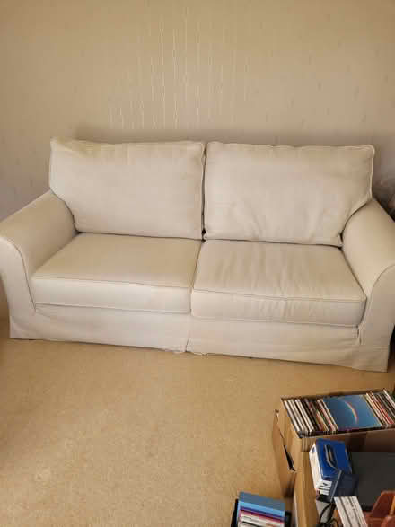 Photo of free Collins and Haynes 2 seater sofa (Highcliffe) #2