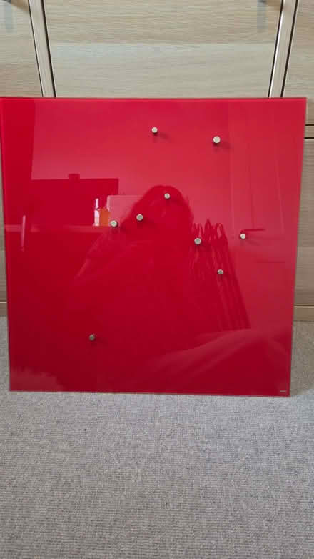 Photo of free Magnetic glass noticeboard (North Hinksey OX2) #2