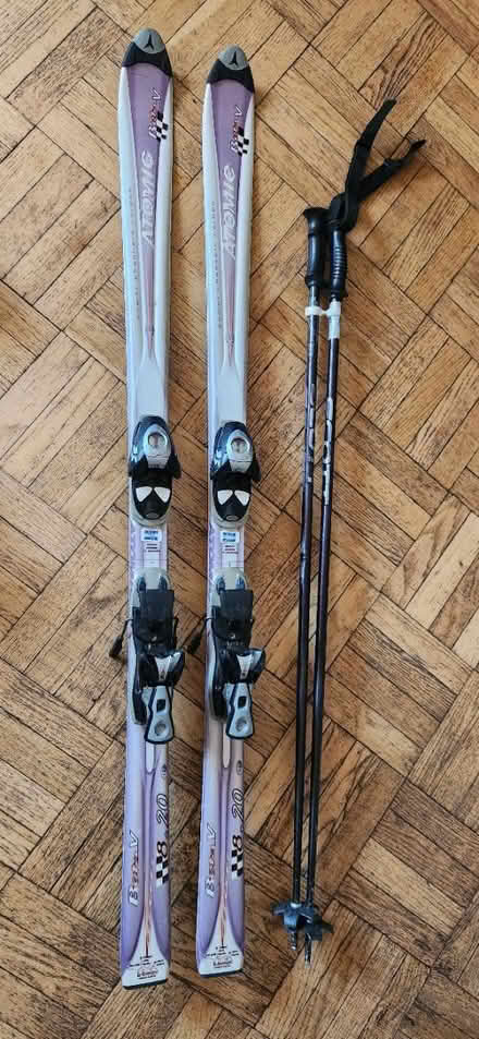 Photo of free 150 cm Skis with Poles (Stuyvesant Town) #1
