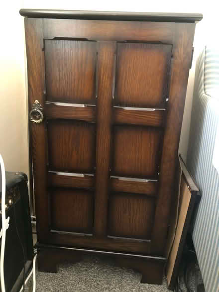 Photo of free Wood cabinet (Menai Bridge LL59) #1