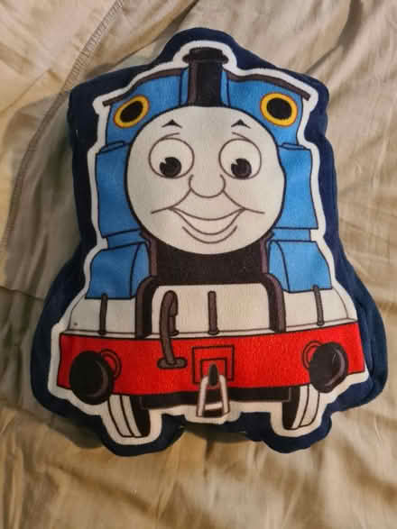 Photo of free Thomas the Tank Engine Cushion (Mongewell, Wallingford) #1