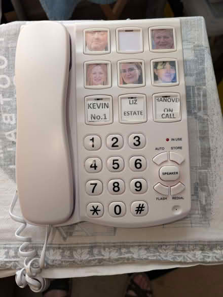 Photo of free Large number landline telephone (Broughton MK10) #1