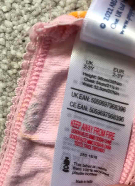 Photo of free 8 pairs F&F girls briefs age 2-3 yr Peppa pig and unicorns. (Northchurch HP4) #2