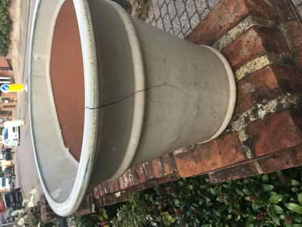 Photo of free Outdoor ceramic plant container (Townsend AL3) #2