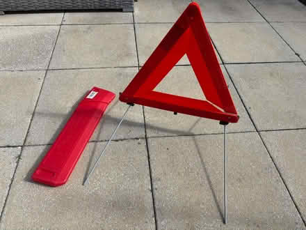 Photo of free Car hazard warning triangle (Ensleigh) #1