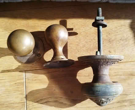 Photo of free 3 off Victorian door knobs (Kingsway Bath) #2