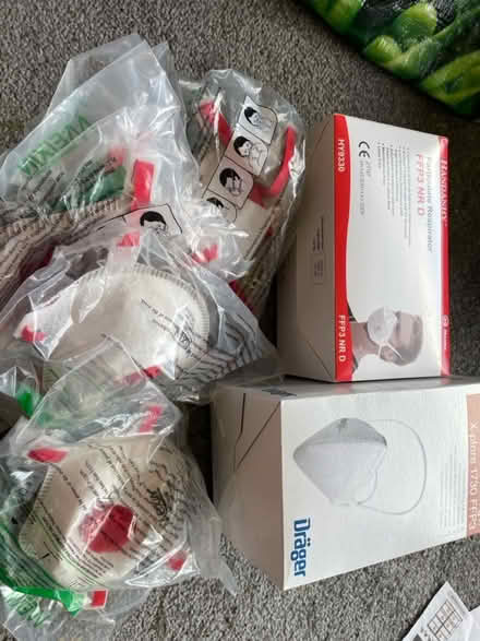 Photo of free Ffp3 face masks (NE34 7hz) #1