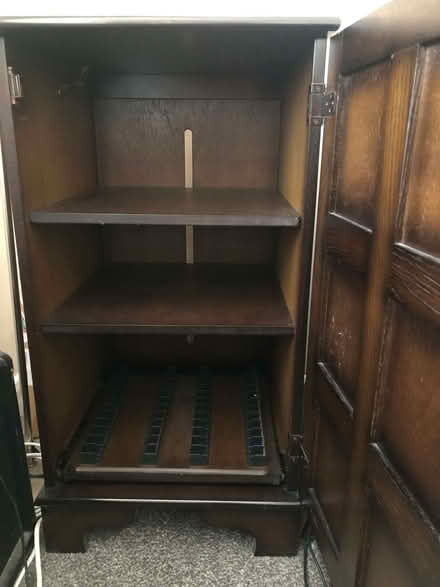 Photo of free Wood cabinet (Menai Bridge LL59) #2