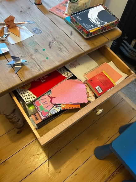 Photo of free Pine farmhouse low table (Oldfield Park) #3