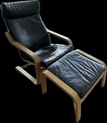 Photo of free IKEA Poang chairs and footstools (Dinas Powys, CF64) #1