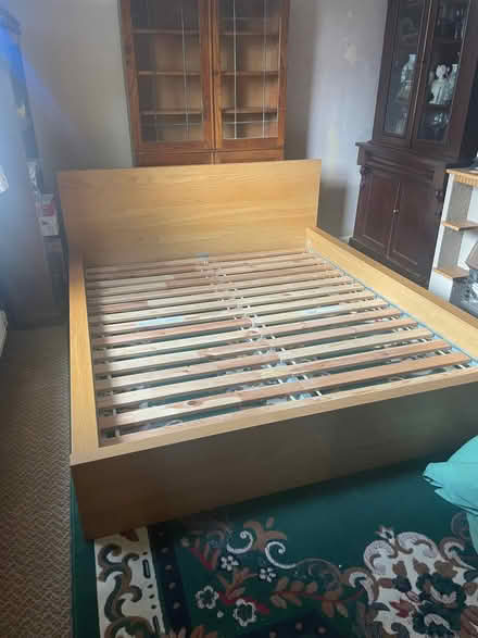 Photo of free IKEA double bed (Shurdington GL51) #1