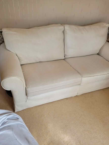 Photo of free Collins and Haynes 2 seater sofa (Highcliffe) #4
