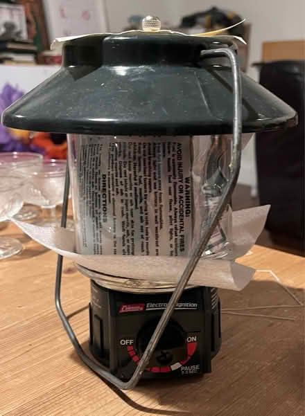 Photo of free Coleman propane lantern (TW12 - Hampton Hill) #3