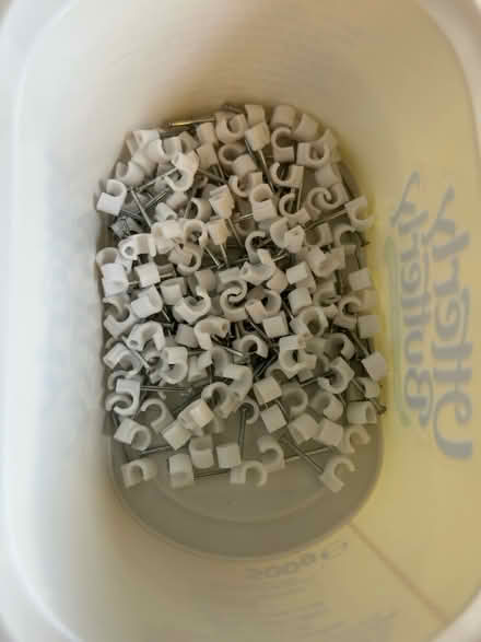 Photo of free Small cable clips (Jennetts park RG12) #1